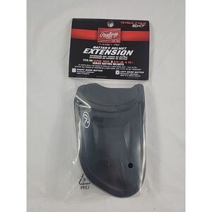 Rawlings Baseball Batting Helmet Extension Black Left Hand Batter Vapor RCFH R16